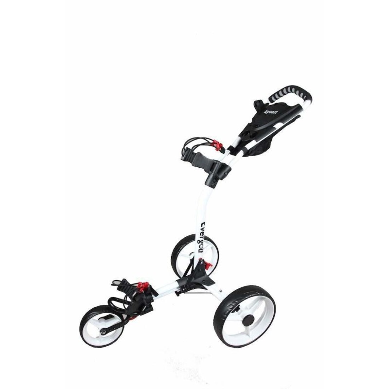 Evergolf | Chariot Manuel 3 Roues avec Porte Parapluie