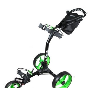 Evergolf | Chariot Manuel 3 Roues avec Porte Parapluie