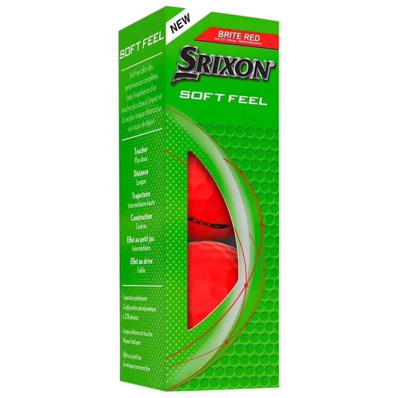 Srixon | Balles Soft Feel Brite Matte