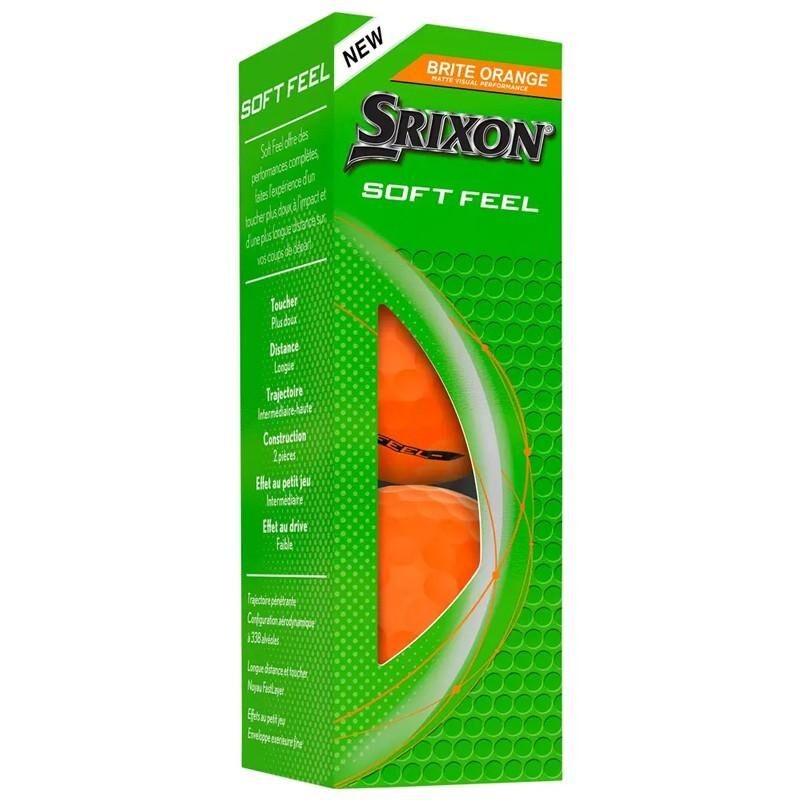 Srixon | Balles Soft Feel Brite Matte