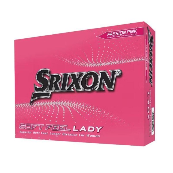 Srixon | Balles Soft Feel Lady Rose