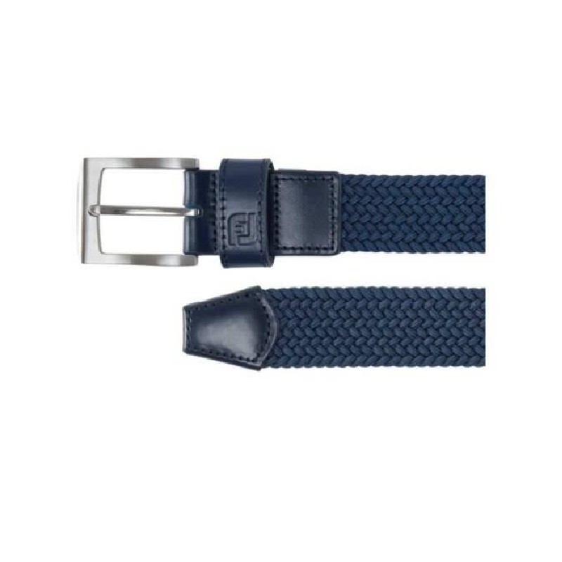 Footjoy | Ceinture tressée navy regulier