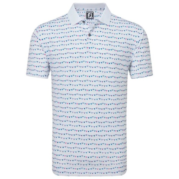 Footjoy | Polo Homme EU Flag Banner Print