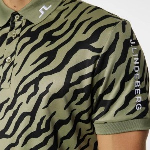 J.Lindeberg | Polo Tour Tech Print