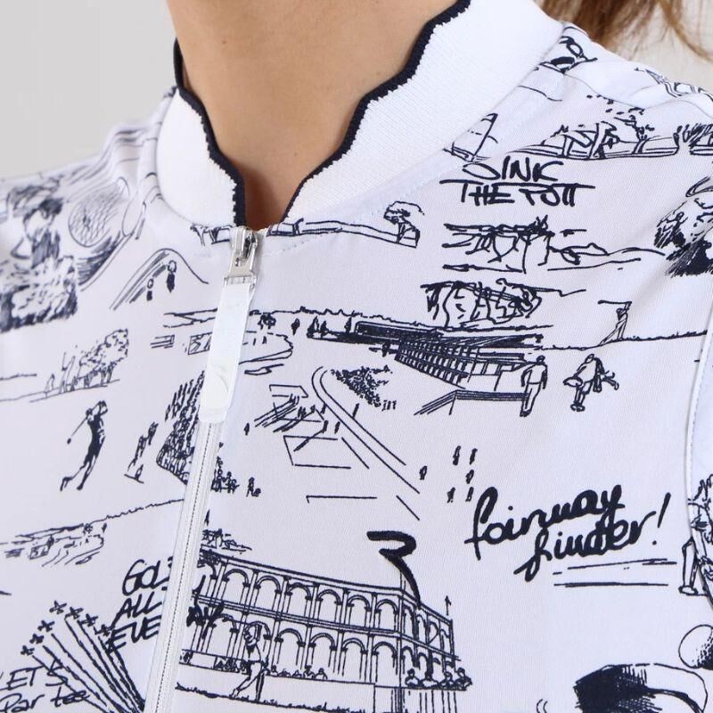 Chervo | Polo Attractive Imprimé Femme