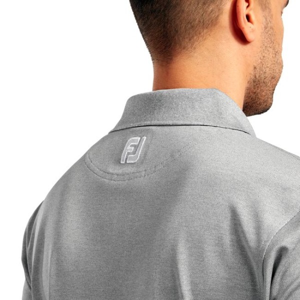 Footjoy | Polo Stretch Piqué Gris