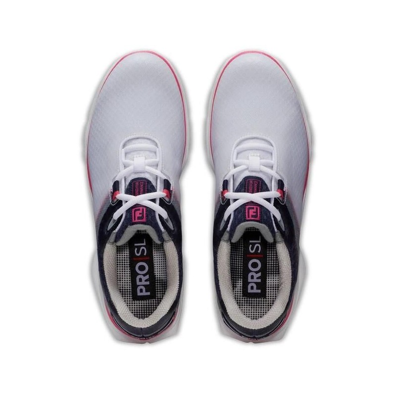 Chaussures FootJoy Pro SL Sport Blanc / Marine / Rose Femme