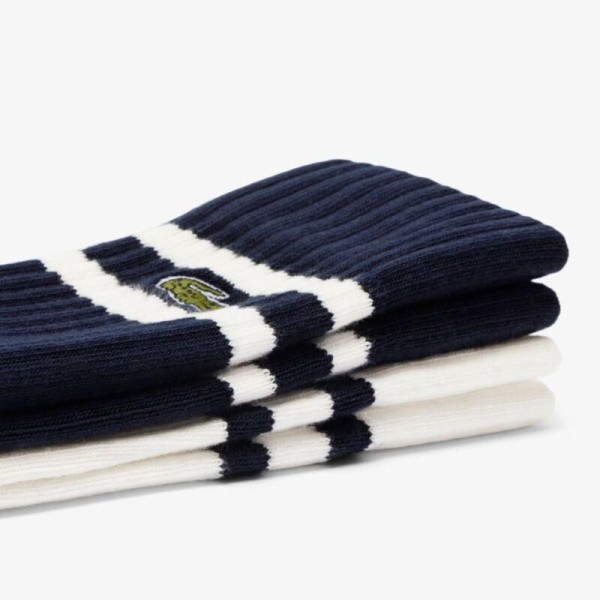 Lacoste | Chaussettes Coton Côtelé