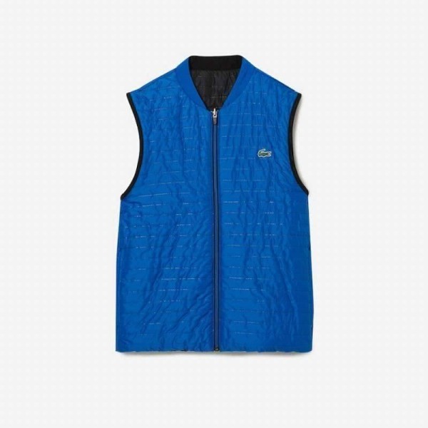 Veste Lacoste Marina réversible noir/bleu