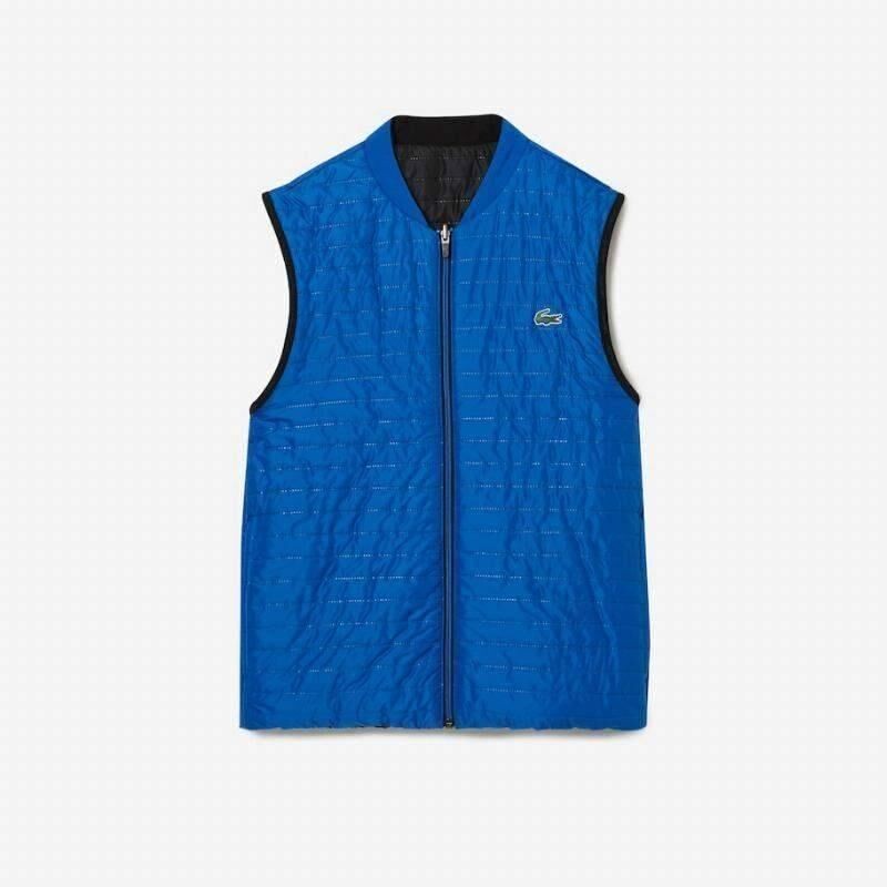 Veste Lacoste Marina réversible noir/bleu
