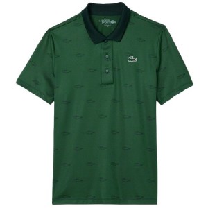 Polo Lacoste Ultra Dry Imprimé – Séchage Rapide, Confort Extensible et Protection UV