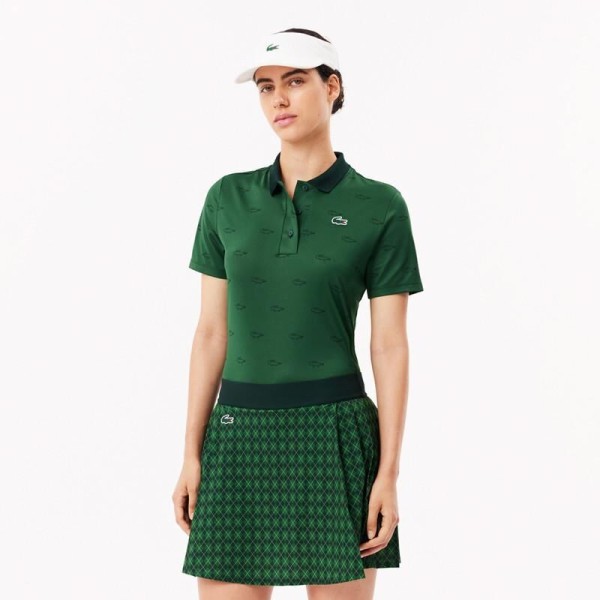 Polo Lacoste Ultra Dry Imprimé – Séchage Rapide, Confort Extensible et Protection UV