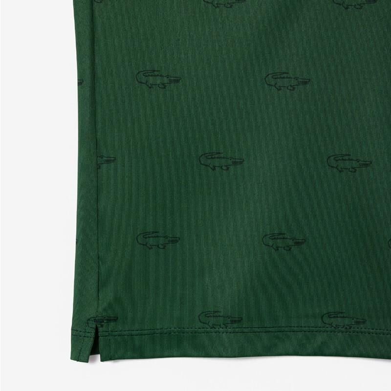 Polo Lacoste Ultra Dry Imprimé – Séchage Rapide, Confort Extensible et Protection UV