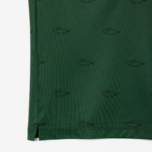 Polo Lacoste Ultra Dry Imprimé – Séchage Rapide, Confort Extensible et Protection UV