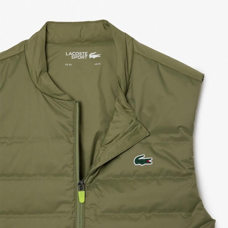 Veste Sport Matelassée Sans Manche Lacoste | Élégance et Confort pour le Golf