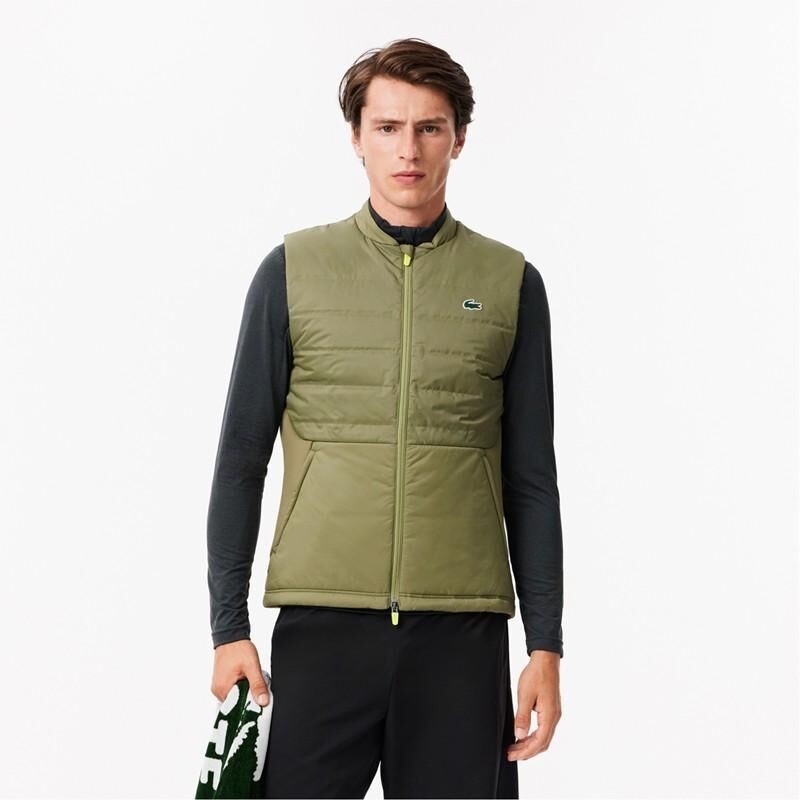 Veste Sport Matelassée Sans Manche Lacoste | Élégance et Confort pour le Golf