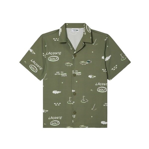 Chemise Lacoste manches courtes Ultra-Dry Anti-UV