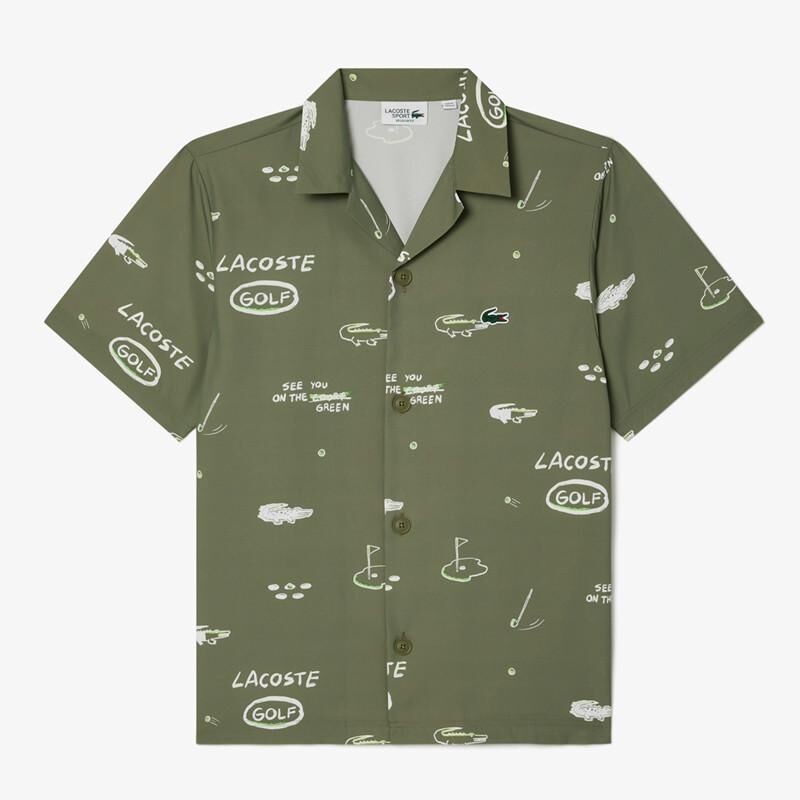 Chemise Lacoste manches courtes Ultra-Dry Anti-UV