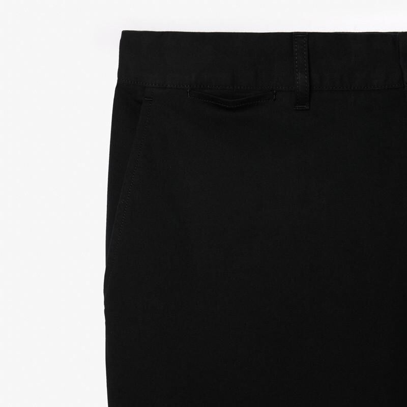Pantalon Lacoste chino slim en coton stretch