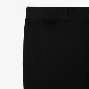 Pantalon Lacoste chino slim en coton stretch