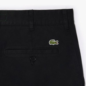 Pantalon Lacoste chino slim en coton stretch