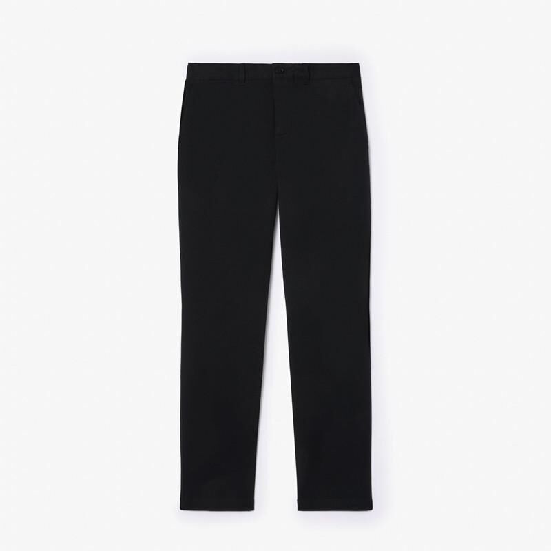 Pantalon Lacoste chino slim en coton stretch