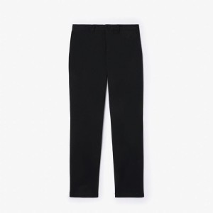 Pantalon Lacoste chino slim en coton stretch