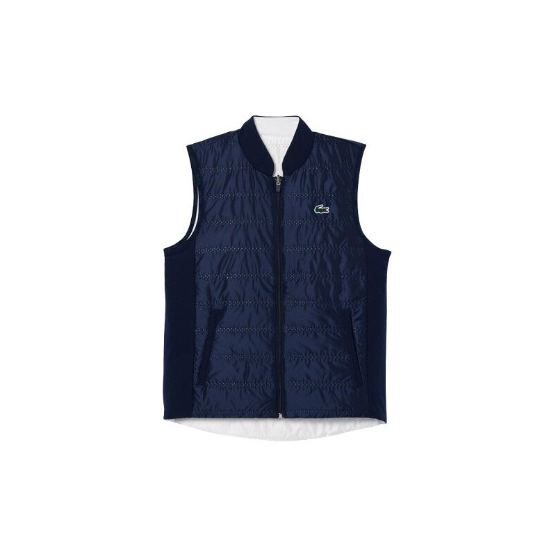 Veste Sans Manches Lacoste Réversible – Style Polyvalent et Confortable