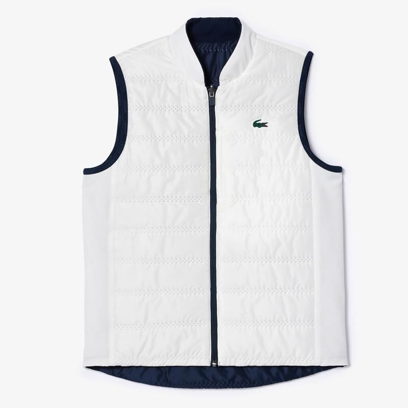 Veste Sans Manches Lacoste Réversible – Style Polyvalent et Confortable