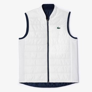 Veste Sans Manches Lacoste Réversible – Style Polyvalent et Confortable