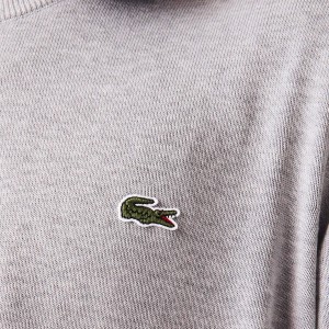 Pull Lacoste gris