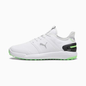 Puma | Chaussures Ignite Elevate Blanc Vert Fluo