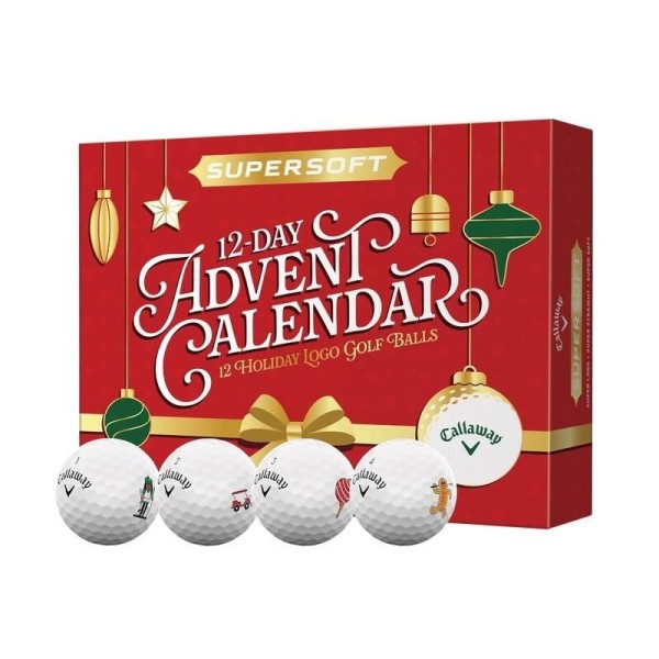 Balles Callaway SuperSoft Calendrier de l'Avent