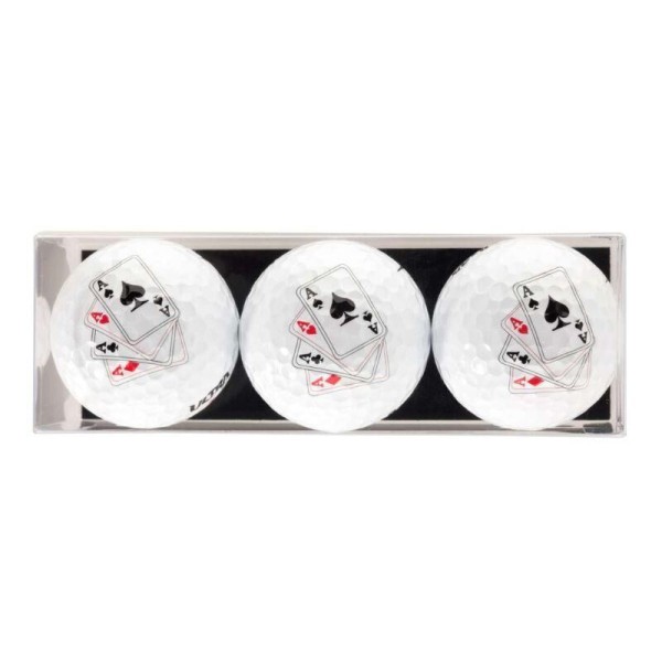 Sportiques | Coffret 3 Balles Cartes As