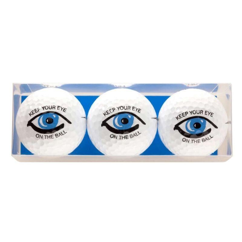 Coffret 3 Balles Sportiques Keep Your Eye On The Ball