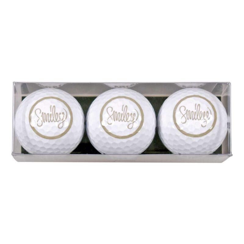 Sportiques | Coffret 3 Balles Smiley Écriture
