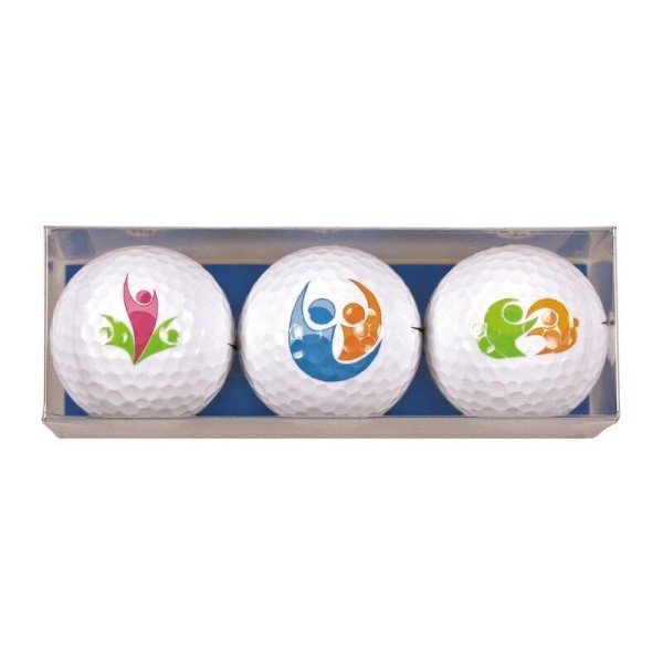 Coffret 3 Balles Sportiques Figure de Gagnant