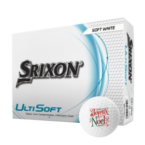 Srixon | Balles Ultisoft - Joyeux Noël