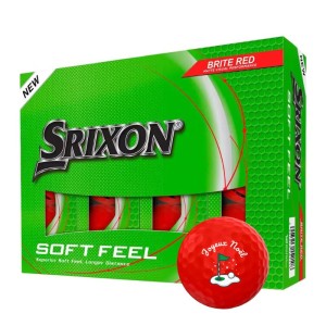 Srixon | Balles Soft Feel Rouge - Drapeau