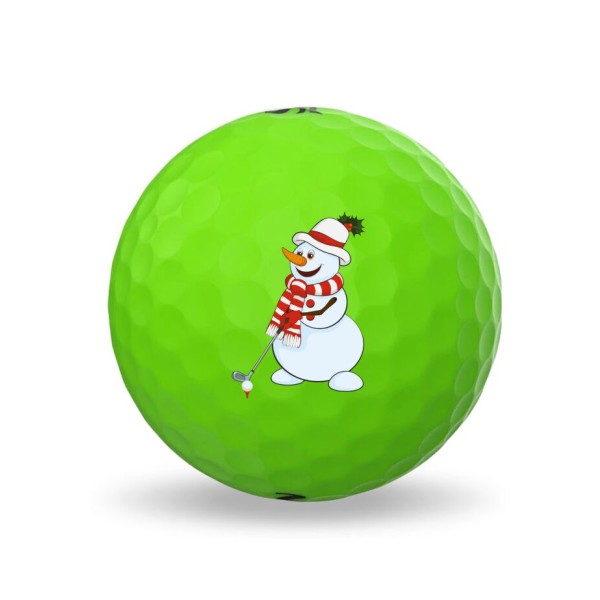 Srixon | Balles Soft Feel Vert - Bonhomme de Neige