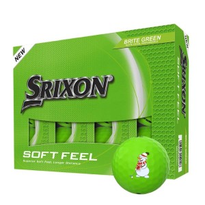 Srixon | Balles Soft Feel Vert - Bonhomme de Neige