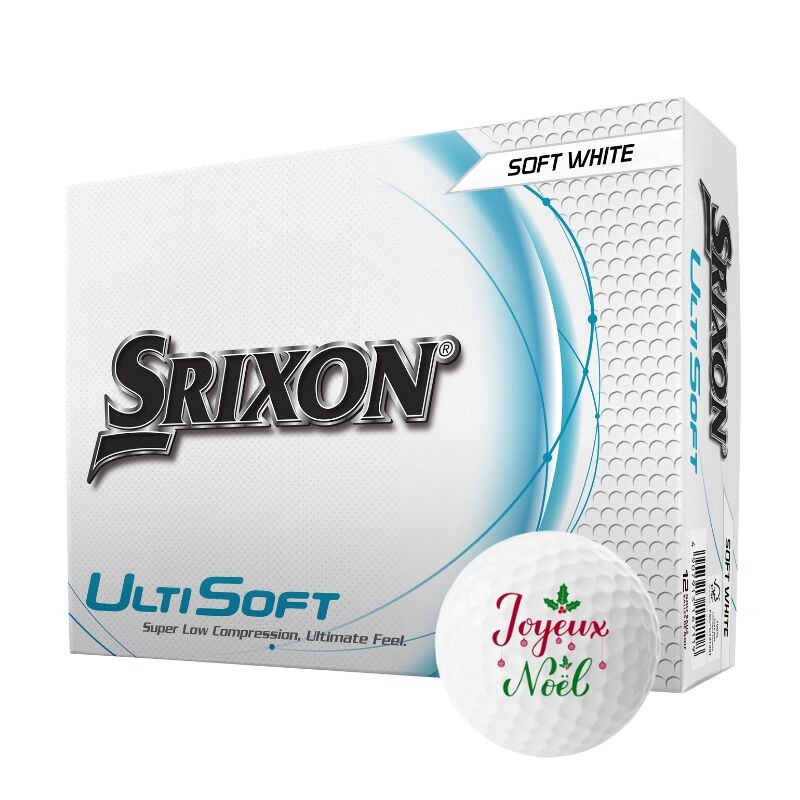 Srixon | Balles Ultisoft - Joyeux Noël