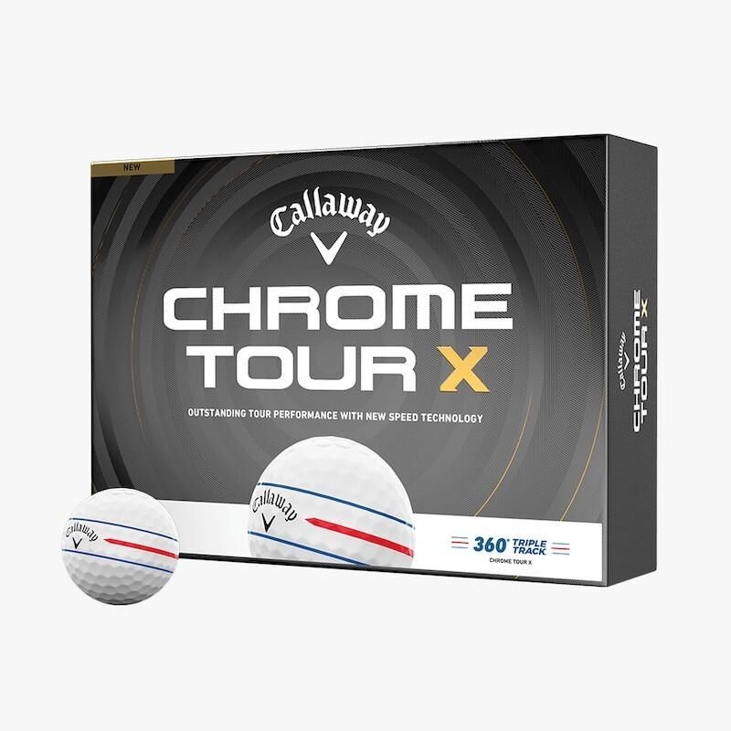 Balles Callaway Chrome Tour X 360 Triple Track 26