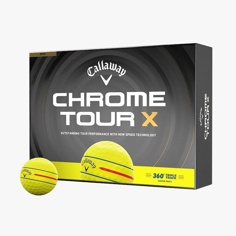 Callaway | Balles Chrome Tour X 360 Triple Track 26