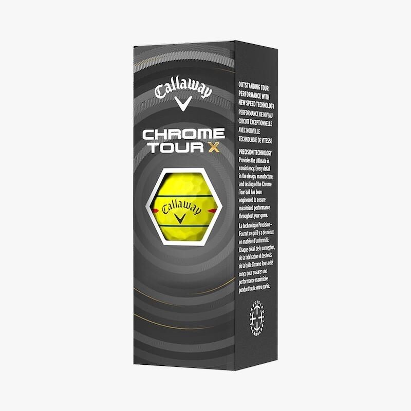 Balles Callaway Chrome Tour X 360 Triple Track 26