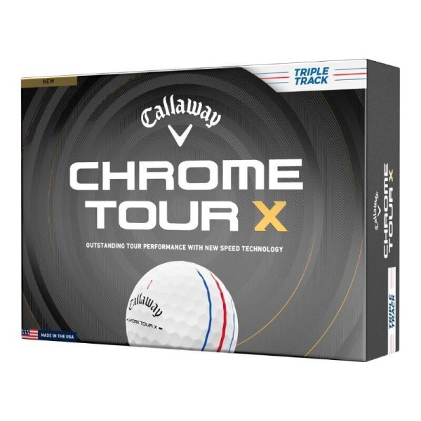 Callaway | Balles Chrome Tour X Triple Track 26