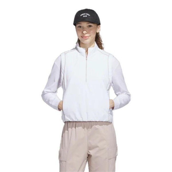 Veste adidas sans manche blanche femme