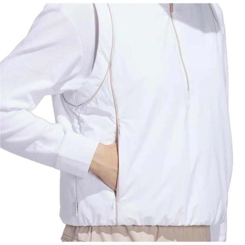 Veste adidas sans manche blanche femme