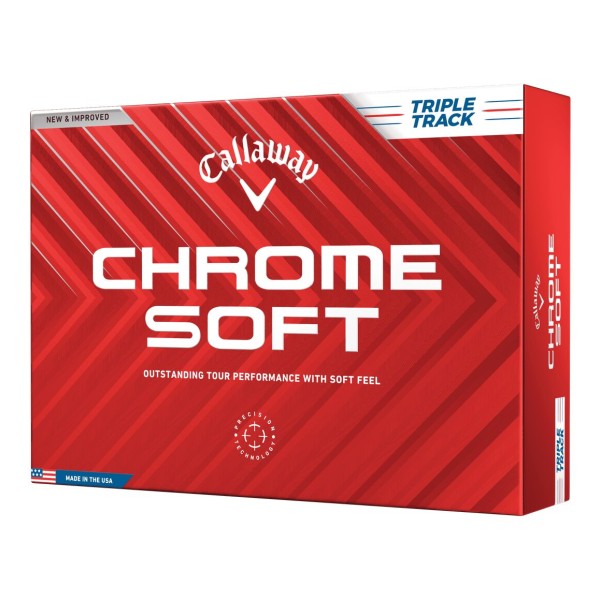 Callaway | Balles Chrome Soft Triple Track