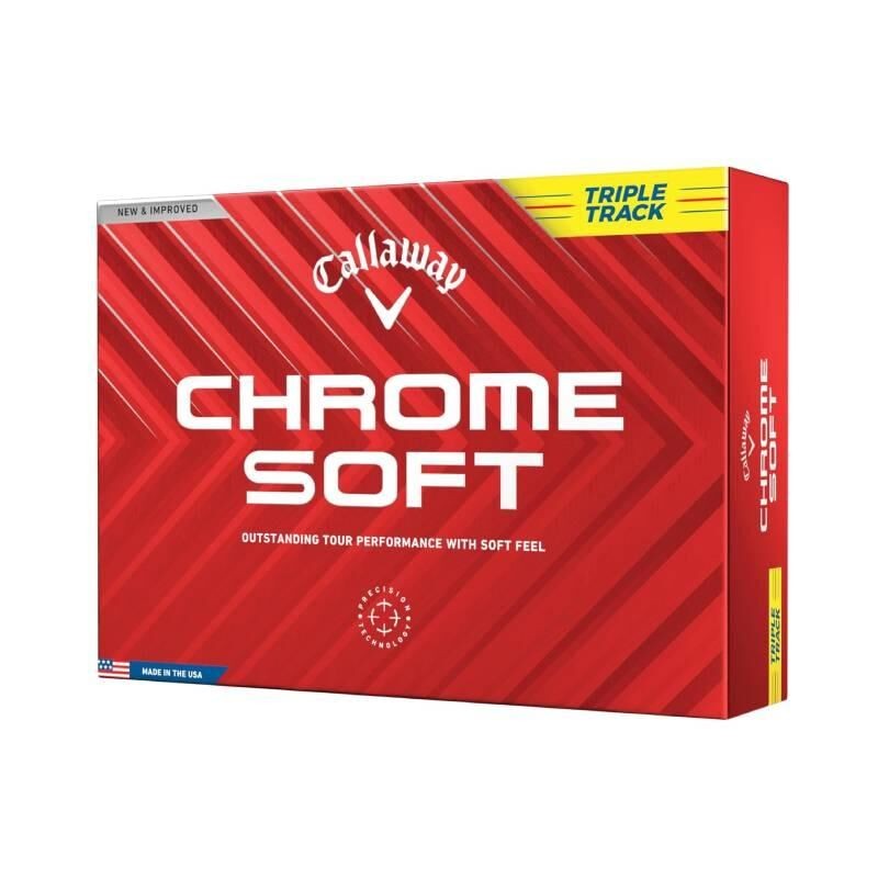 Callaway | Balles Chrome Soft Triple Track